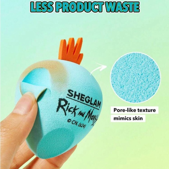 Rick and Morty X SHEGLAM Mr. Meeseeks Beauty Sponge - Picture 6 of 9